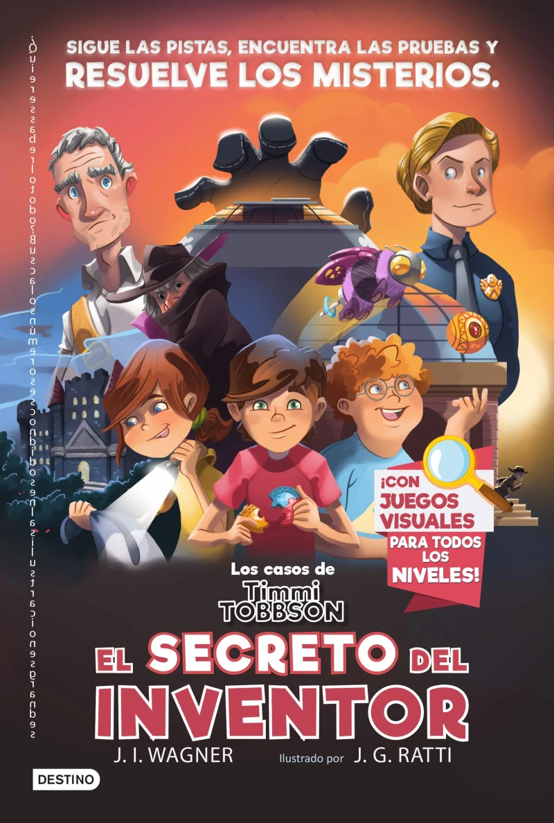 Portada: Los casos de Timmi Tobbson 2: El secreto del inventor