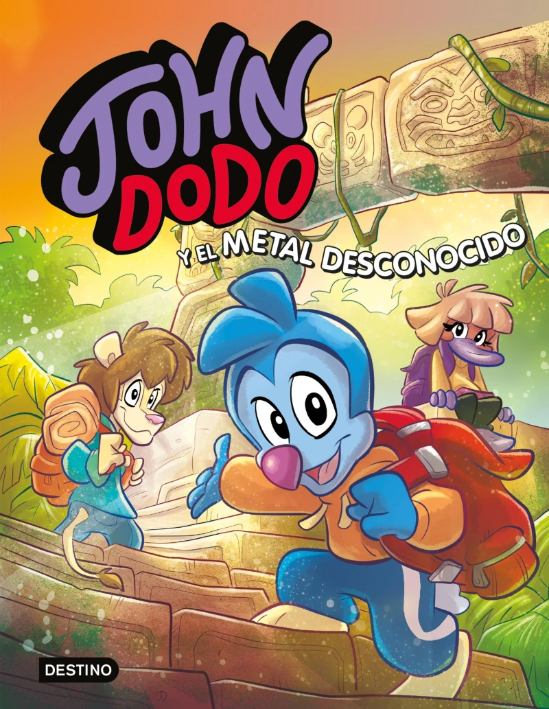 Portada: John Dodo 4. John Dodo y el metal desconocido