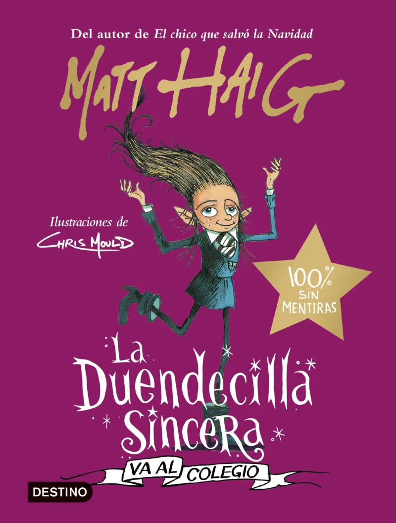 Portada: La Duendecilla Sincera va al colegio