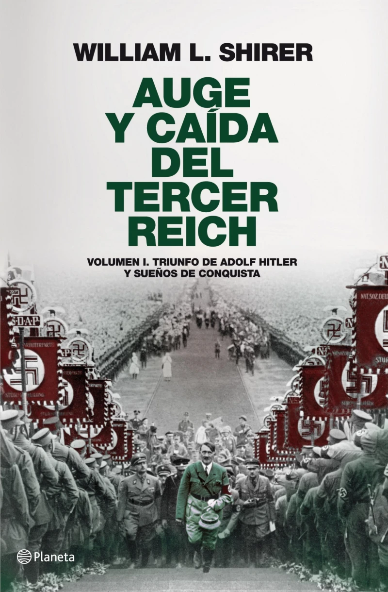 Portada: Auge y caída del Tercer Reich, volumen I