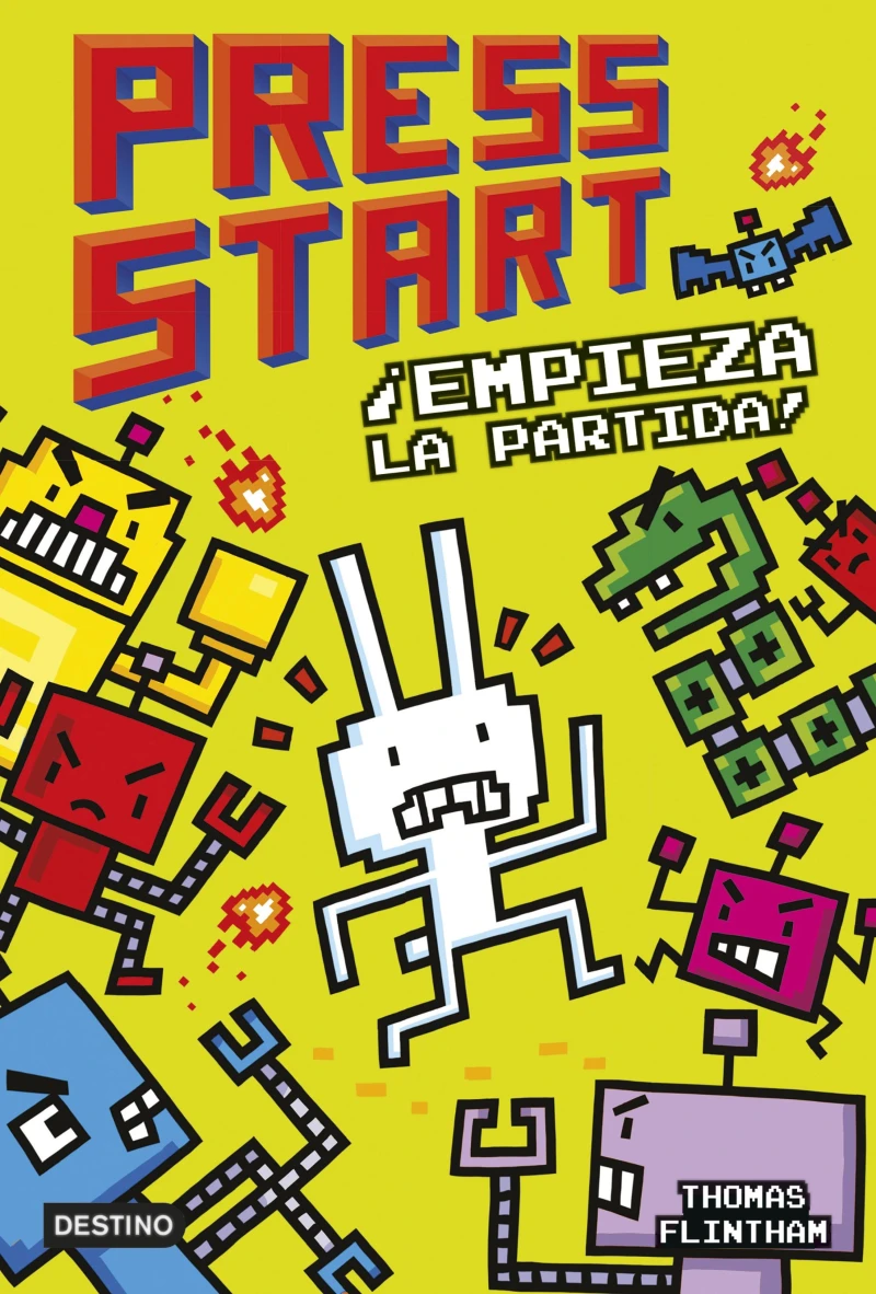 Portada: Press Start 1. ¡Empieza la partida!