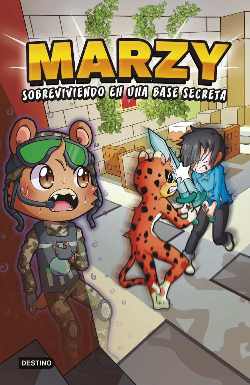 Portada: The MarZy 2. Sobreviviendo en una base secreta