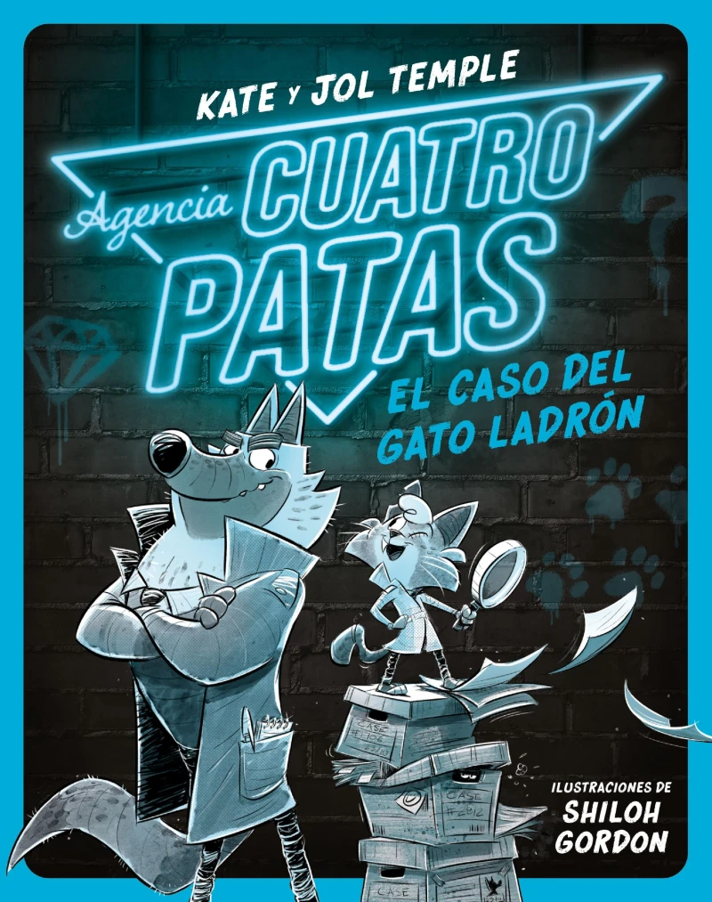 Portada: Agencia Cuatro Patas 1. El caso del gato ladrón