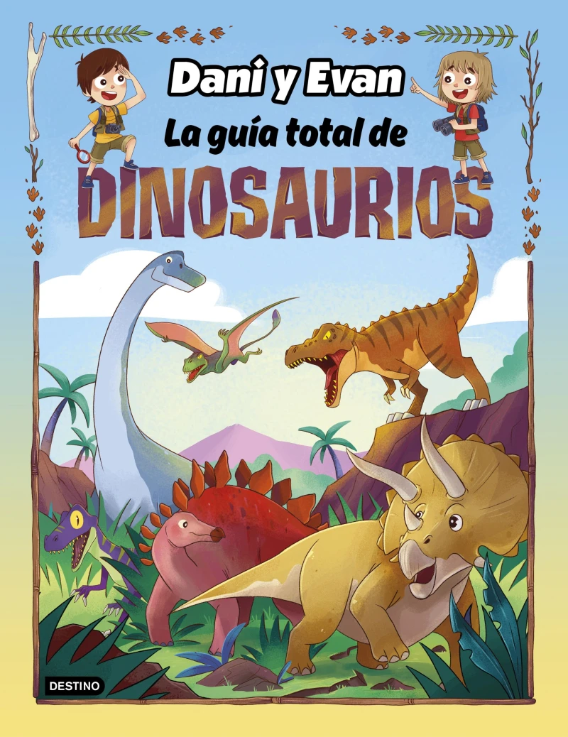 Portada: La guía total de dinosaurios
