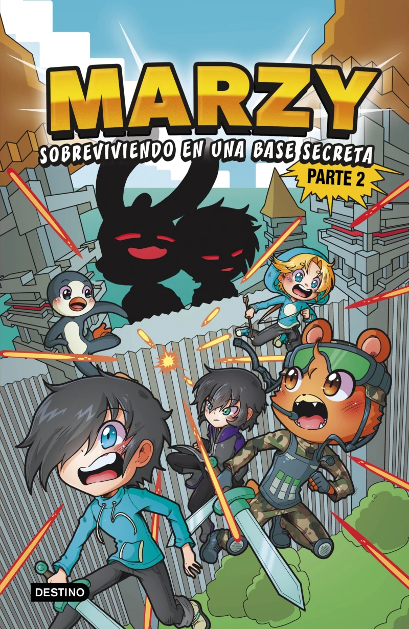 Portada: The MarZy 3. Sobreviviendo en una base secreta. Parte 2