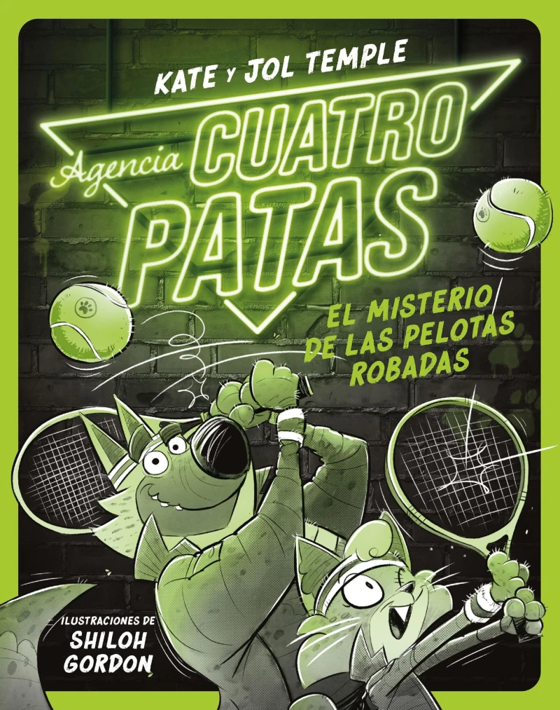 Portada: Agencia Cuatro Patas 3. El misterio de las pelotas robadas