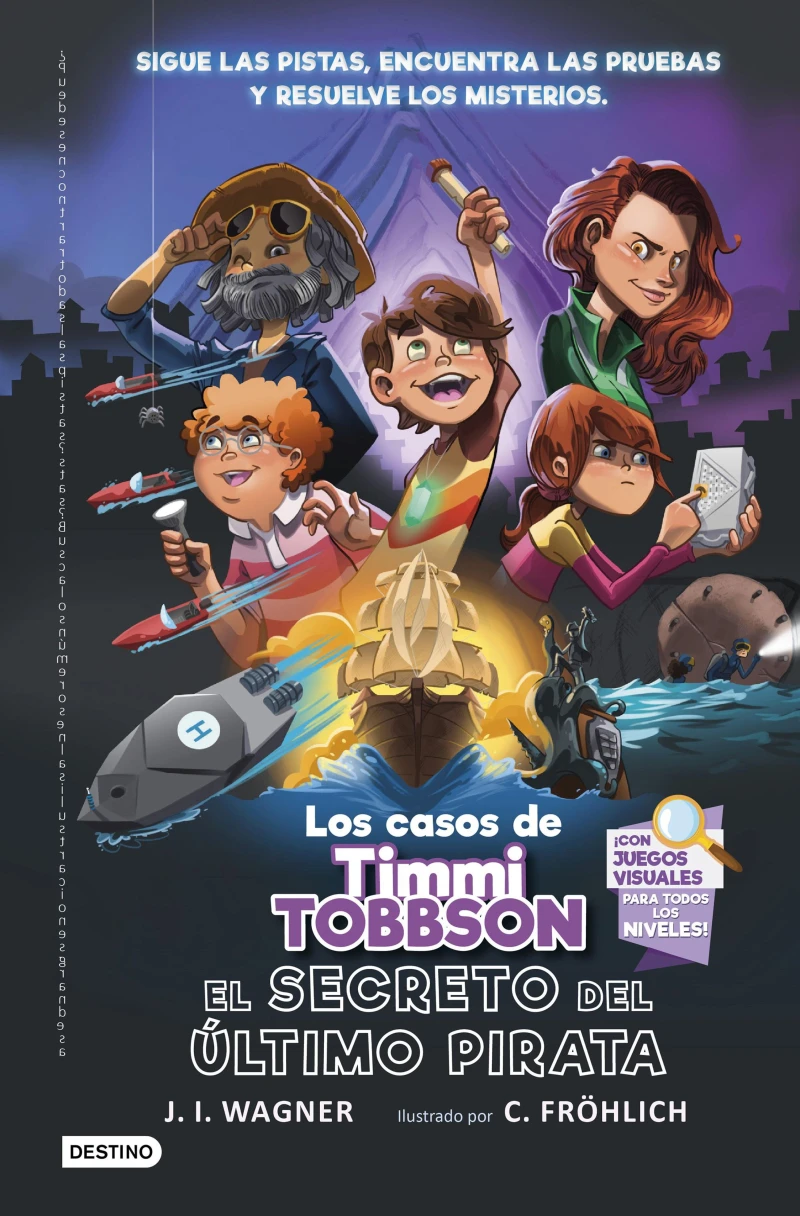 Portada: Los casos de Timmi Tobbson 3: El secreto del último pirata