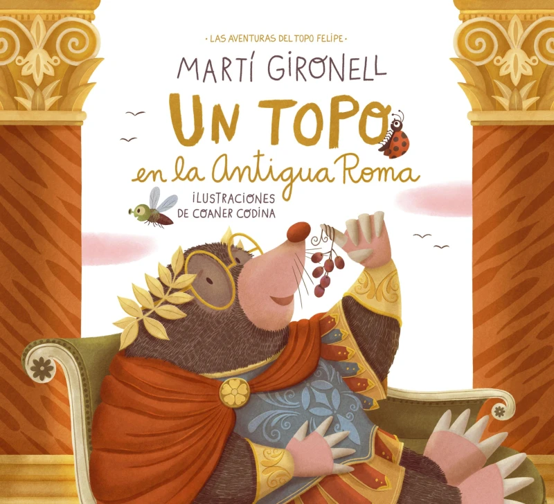 Portada: Un topo en la Antigua Roma