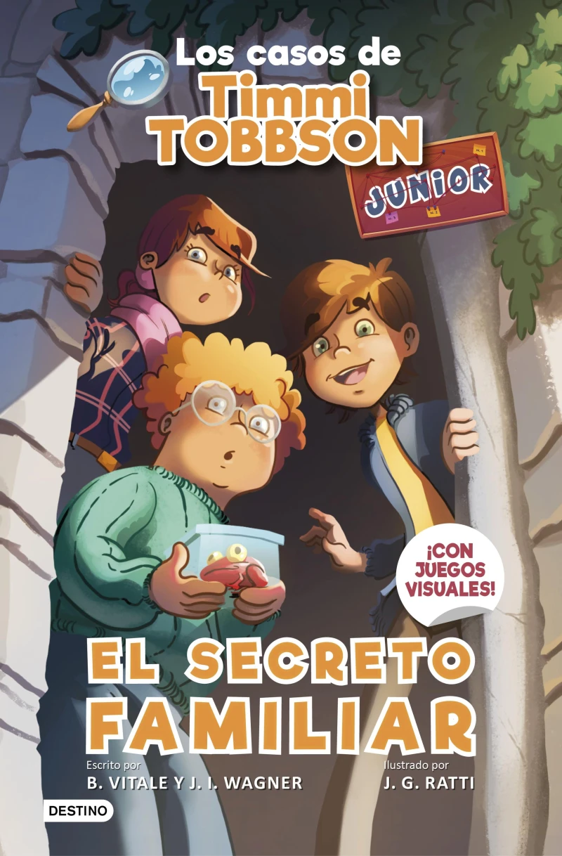Portada: Los casos de Timmi Tobbson Junior 1. El secreto familiar