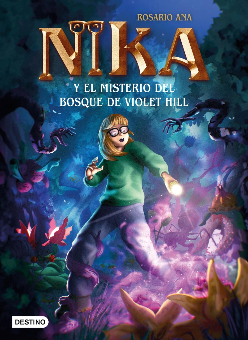 Portada: Los misterios de Nika 2. El misterio del bosque de Violet Hill