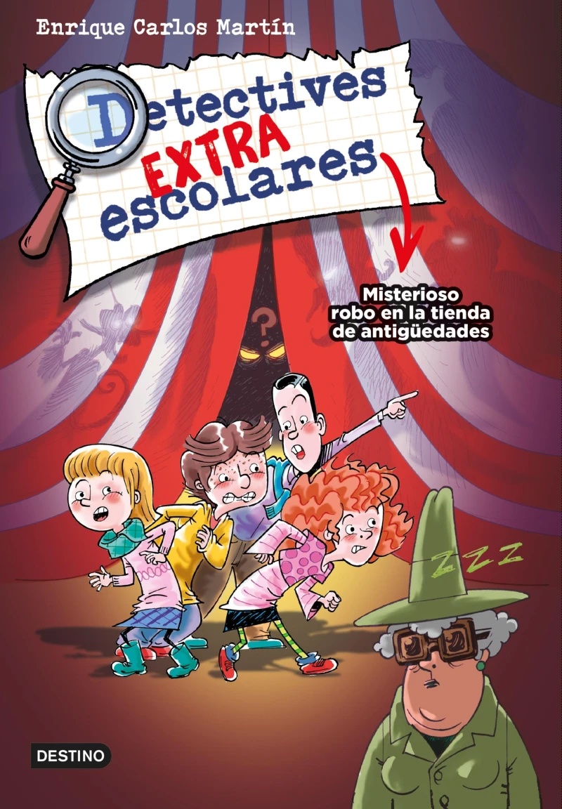Portada: Detectives extraescolares 2. Misterioso robo en la tienda de antigüedades