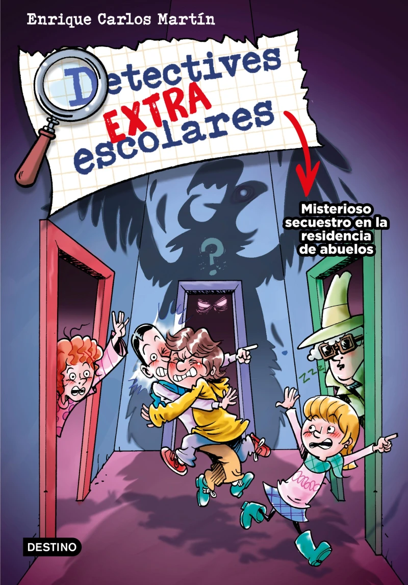 Portada: Detectives extraescolares 3. Misterioso secuestro en la residencia de abuelos