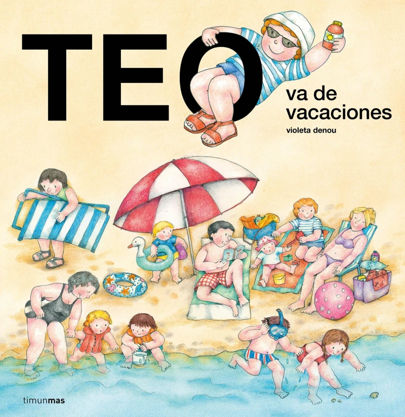 Portada: Teo va de vacaciones