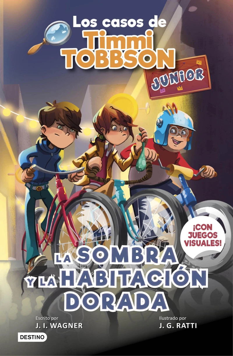 Portada: Los casos de Timmi Tobbson Junior 3. La sombra y la habitación dorada