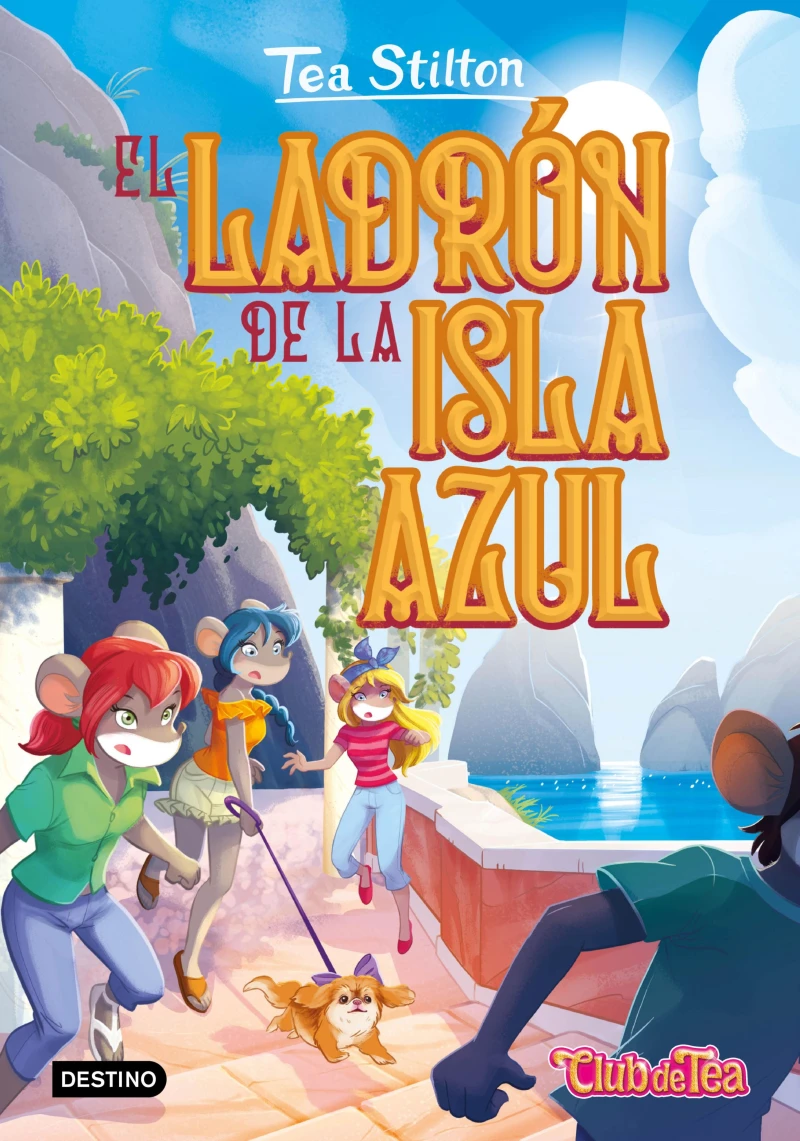 Portada: El ladrón de la isla azul