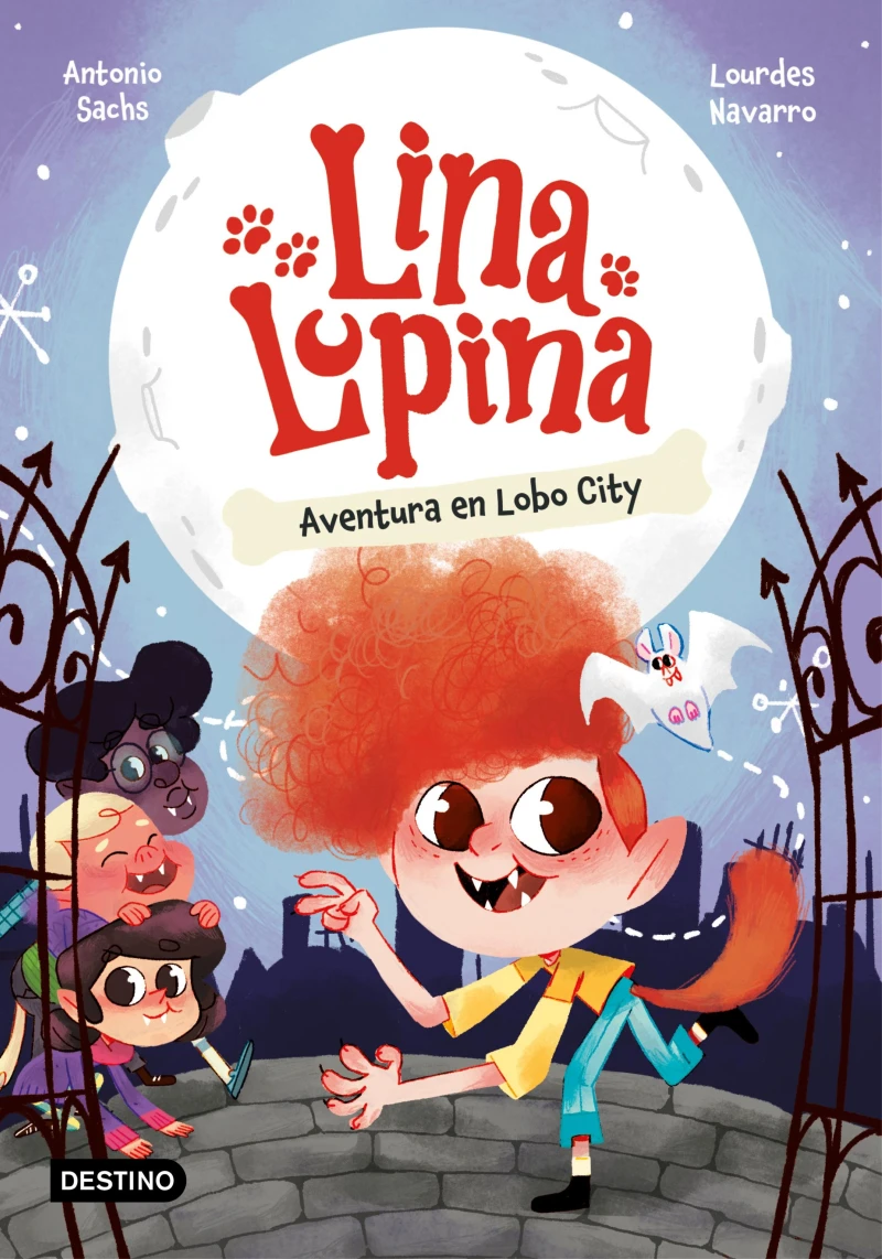 Portada: Lina Lupina 1. Aventura en Lobo City