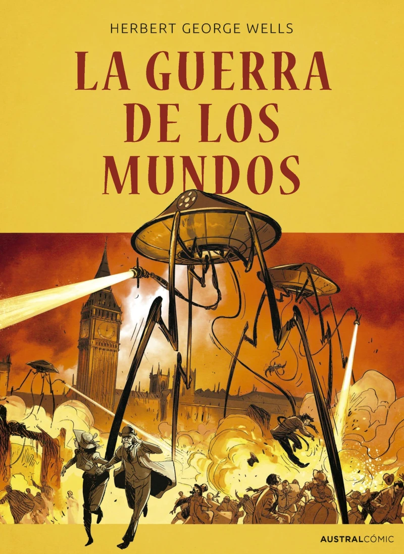 Portada: La guerra de los mundos (cómic)