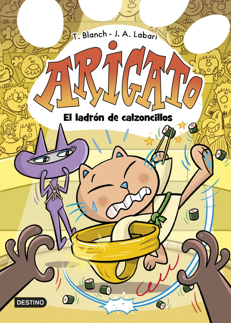 Portada: Arigato 2. El ladrón de calzoncillos