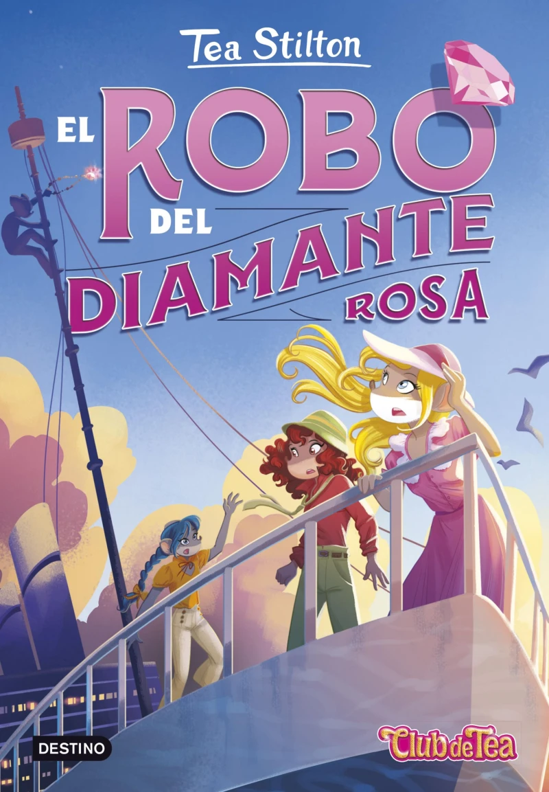 Portada: El robo del diamante rosa