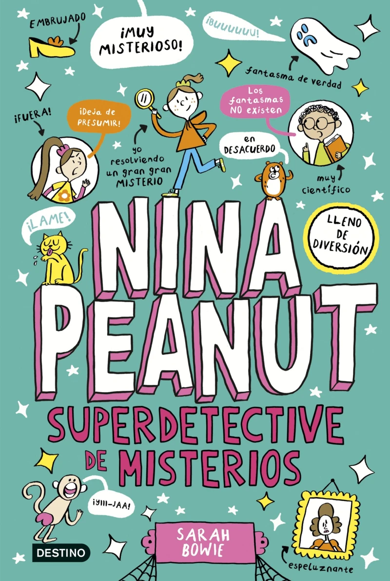 Portada: Nina Peanut 2. Nina Peanut superdetective de misterios