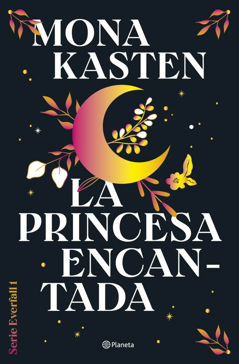Portada: La princesa encantada (Serie Everfall 1)