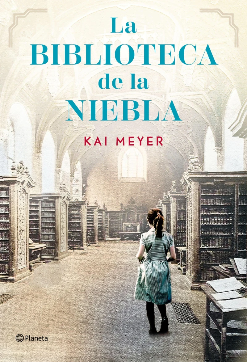 Portada: La biblioteca de la niebla
