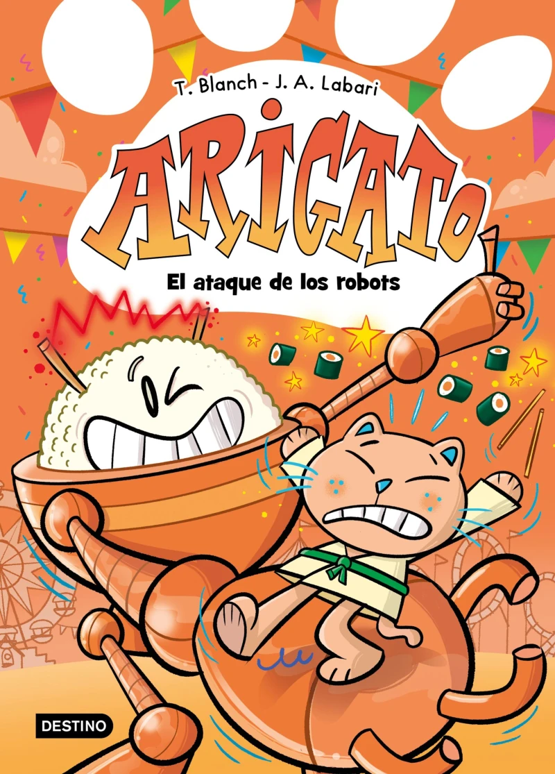 Portada: Arigato 6. El ataque de los robots