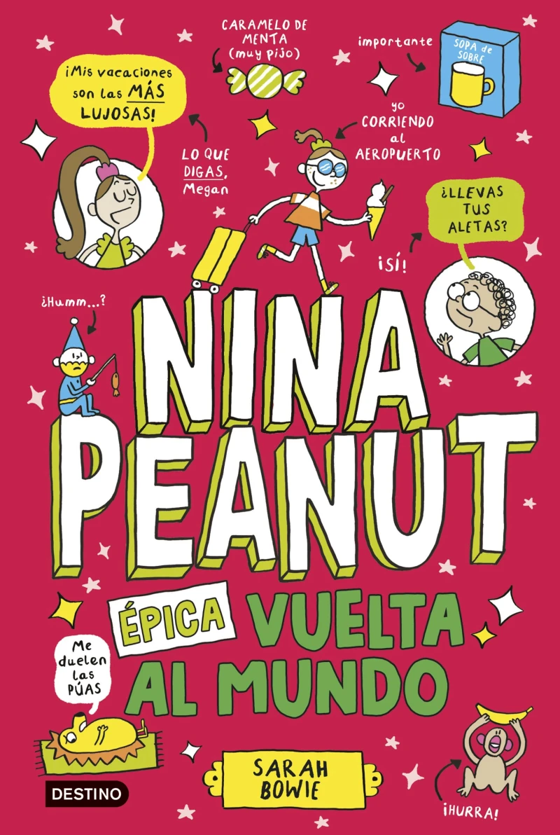 Portada: Nina Peanut 3. Épica vuelta al mundo