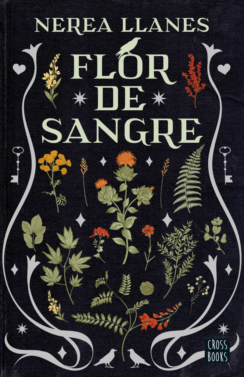 Portada: Flores malditas 1. Flor de sangre