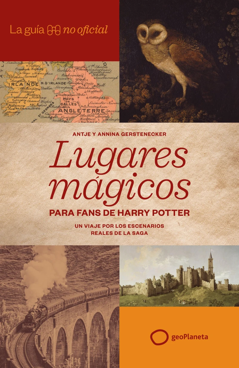 Portada: La guía no oficial de lugares mágicos para fans de Harry Potter