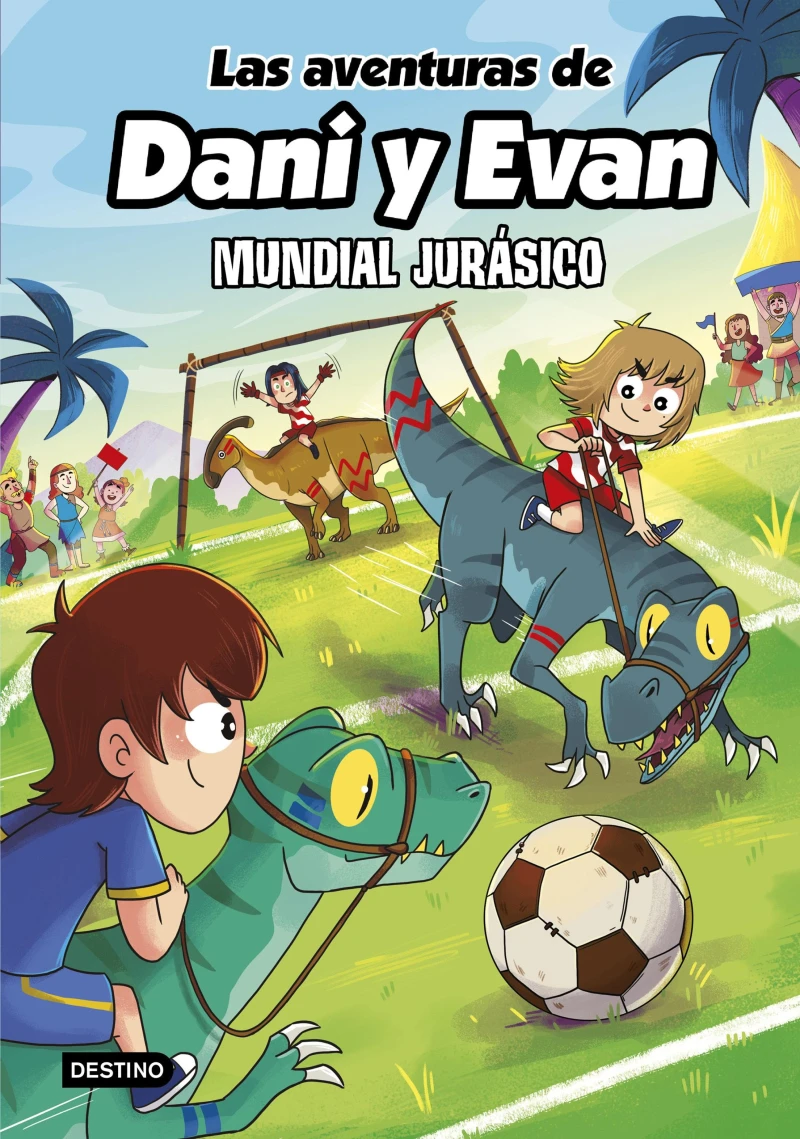 Portada: Las aventuras de Dani y Evan 15. Mundial jurásico