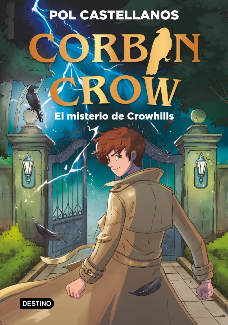 Portada: Corbin Crow 1. El misterio de Crowhills