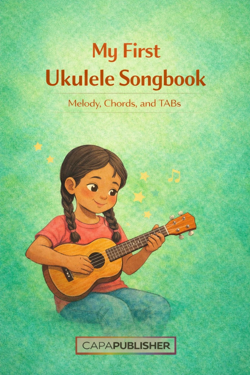 Portada: Easy Ukulele Songbook for Kids – Traditional Tunes to Strum & Sing
