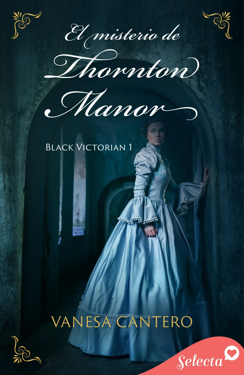Portada: El misterio de Thornton Manor (Black Victorian 1)