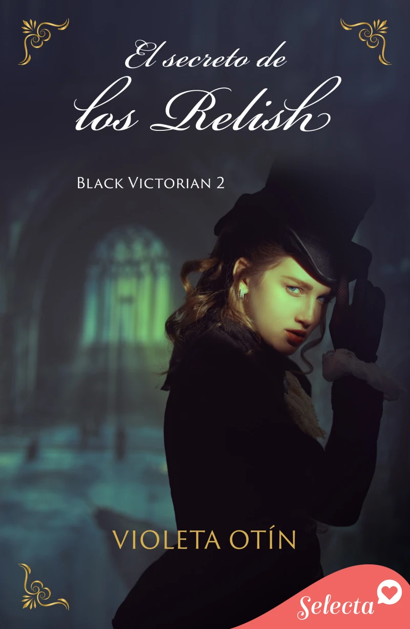 Portada: El secreto de los Relish (Black Victorian 2)