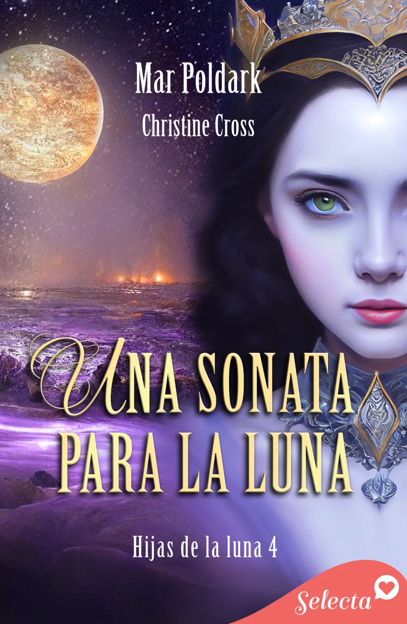 Portada: Una sonata para la luna (Hijas de la luna 4)