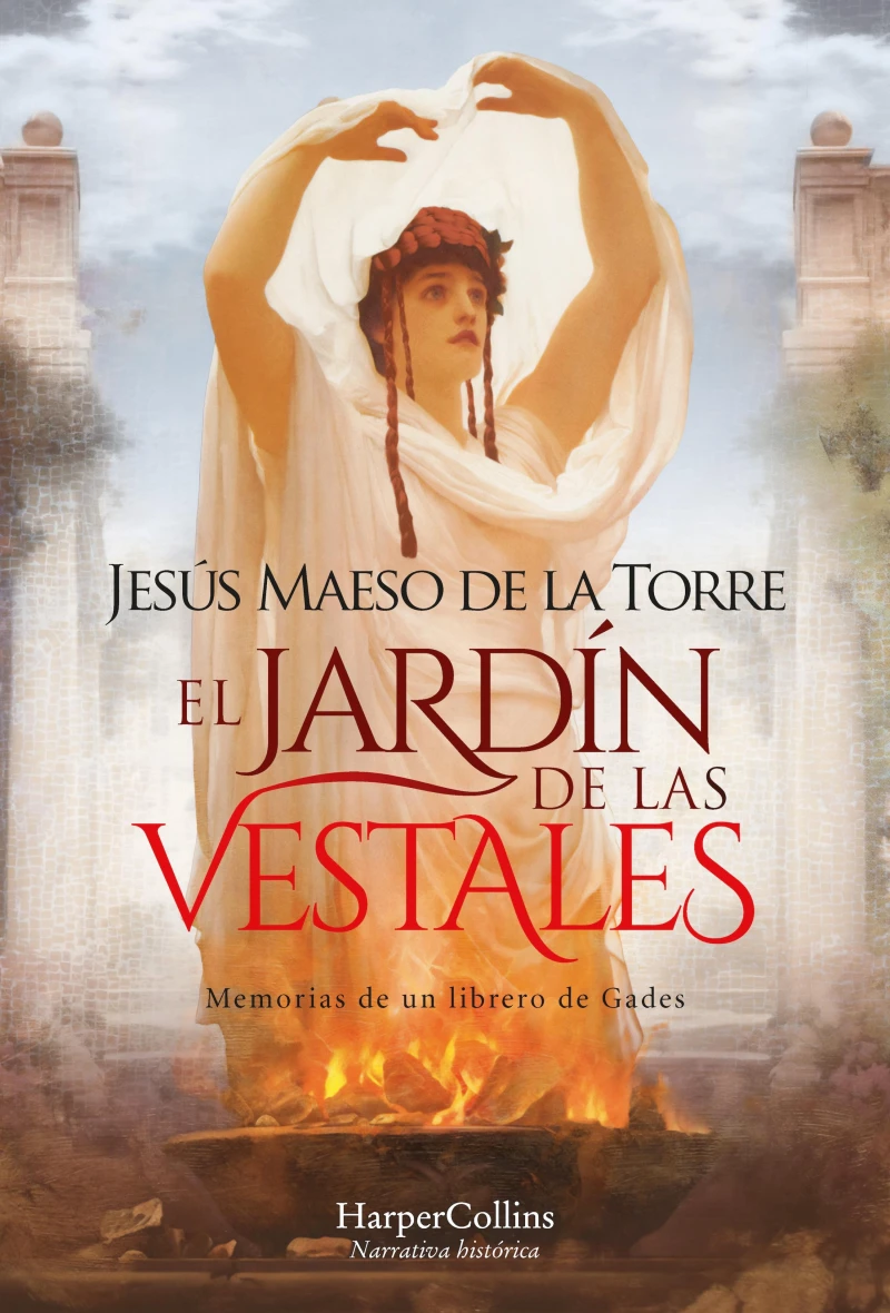 Portada: El jardín de las vestales