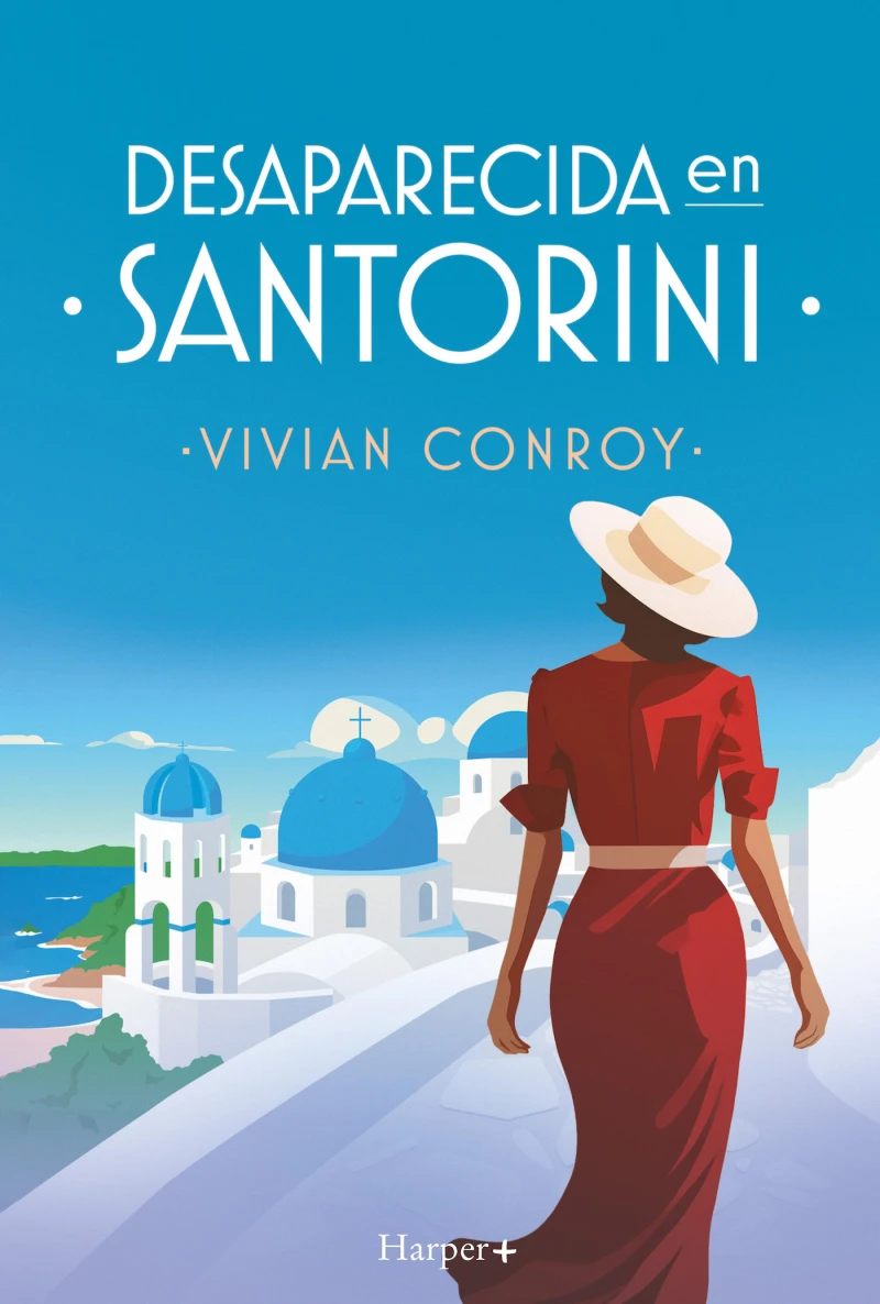 Portada: Desaparecida en Santorini