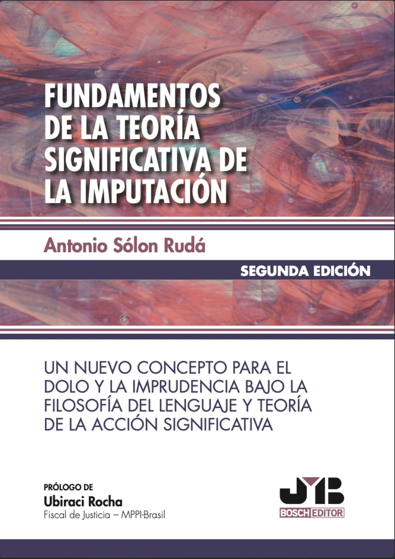 Portada: Fundamentos de la teoría significativa de la imputación (2ª edición)