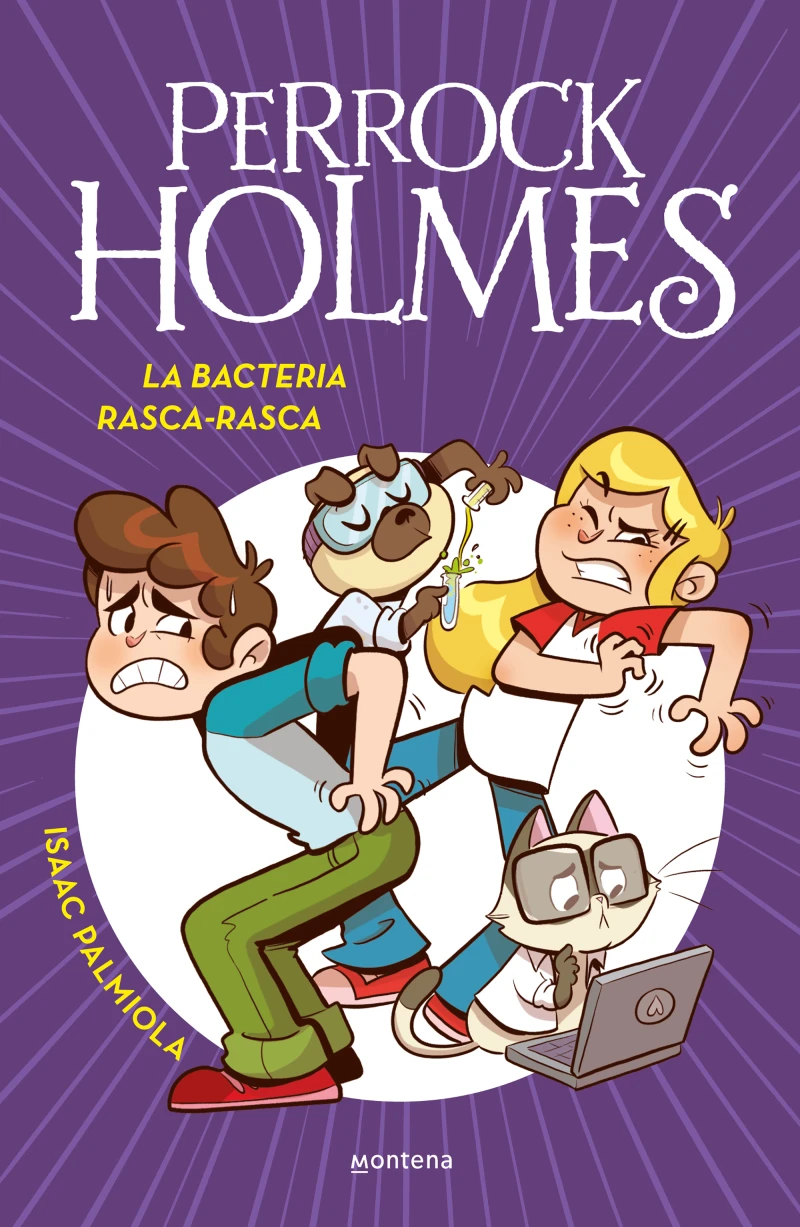 Portada: Perrock Holmes 20 - La bacteria Rasca-Rasca