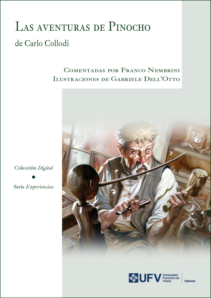 Portada: Las aventuras de Pinocho