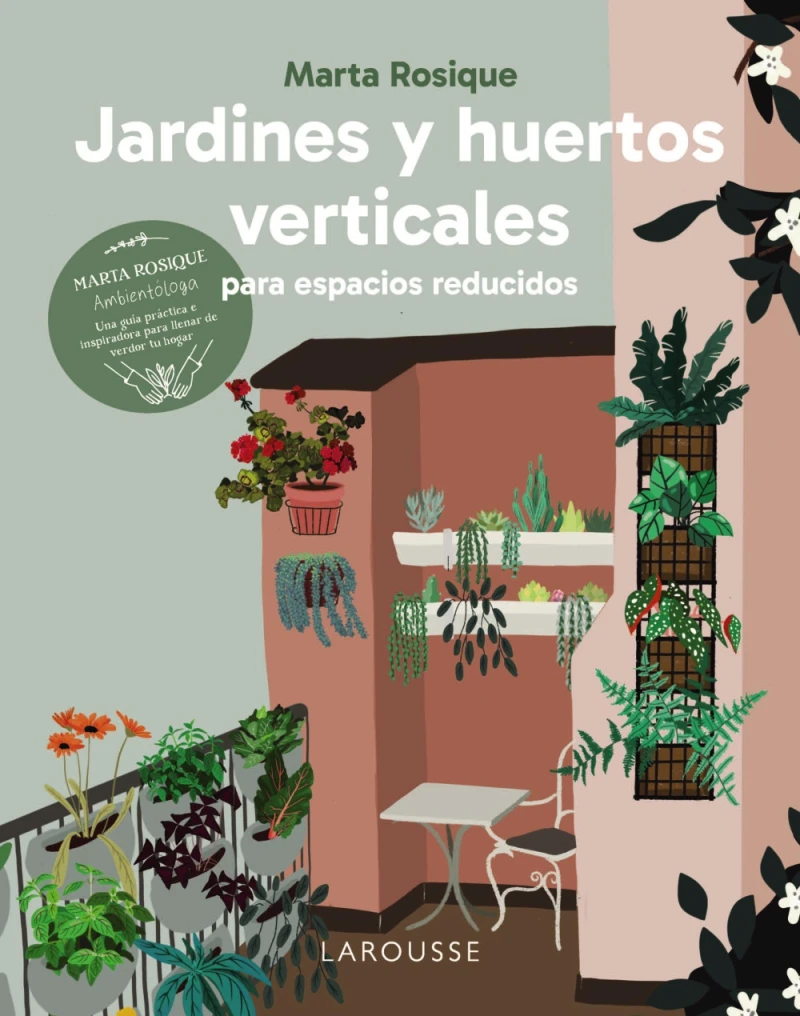 Portada: Jardines y huertos verticales para espacios reducidos