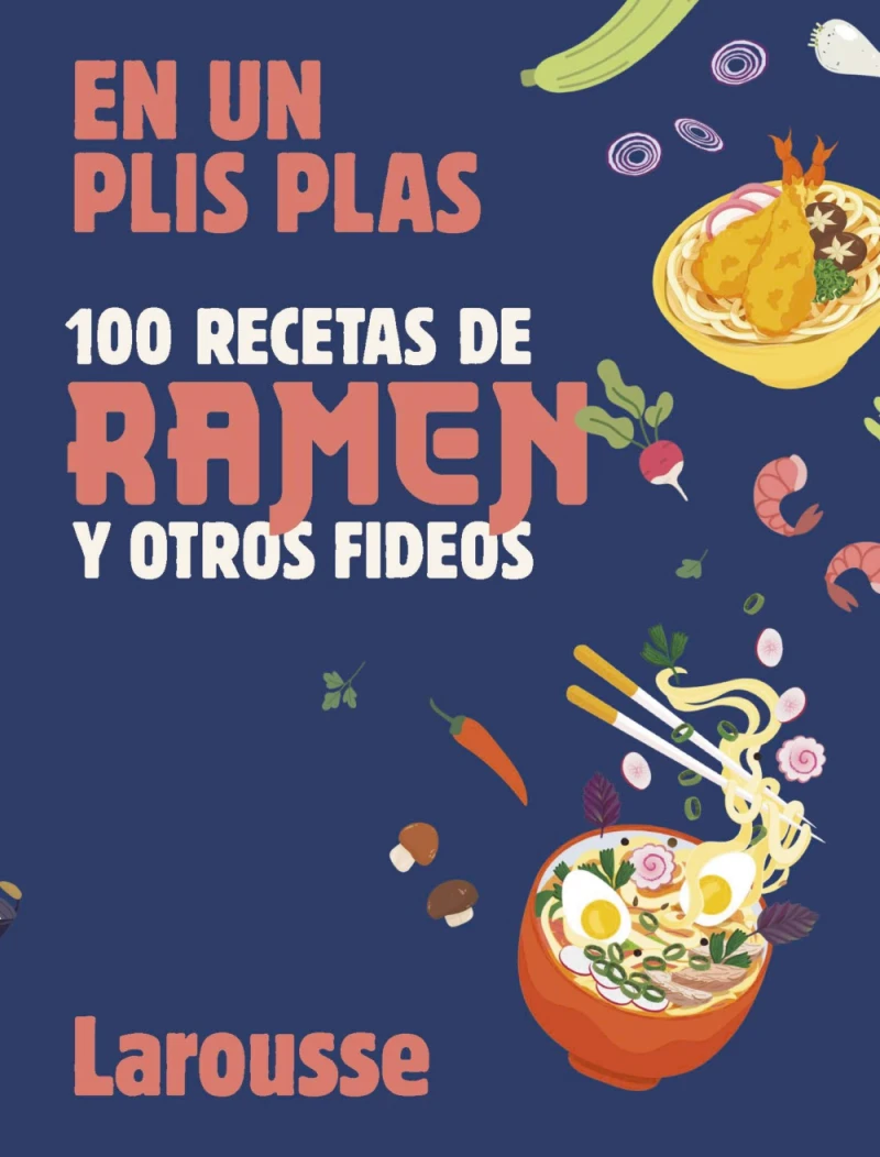 Portada: 100 recetas de ramen y otros fideos
