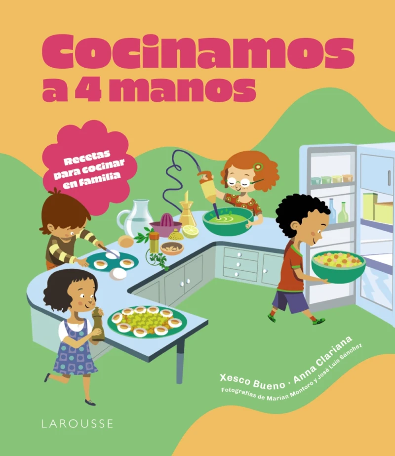 Portada: Cocinamos a 4 manos