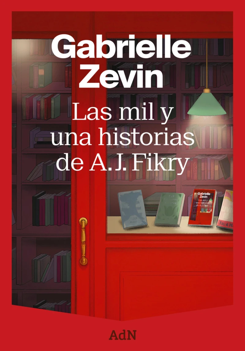 Portada: Las mil y una historias de A. J. Fikry
