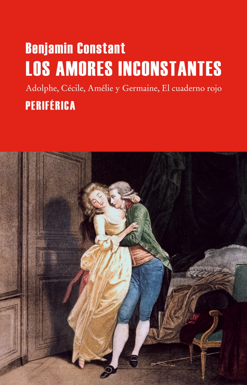 Portada: Los amores inconstantes