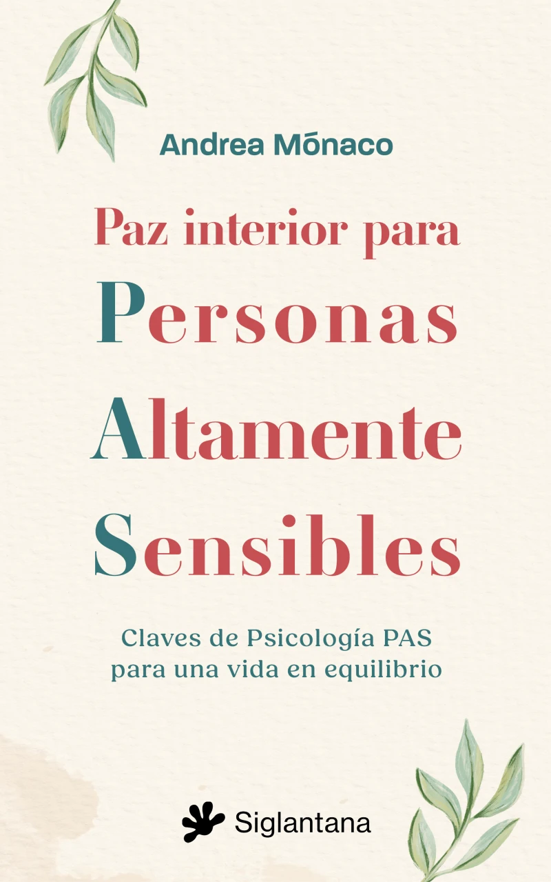 Portada: Paz interior para Personas Altamente Sensibles