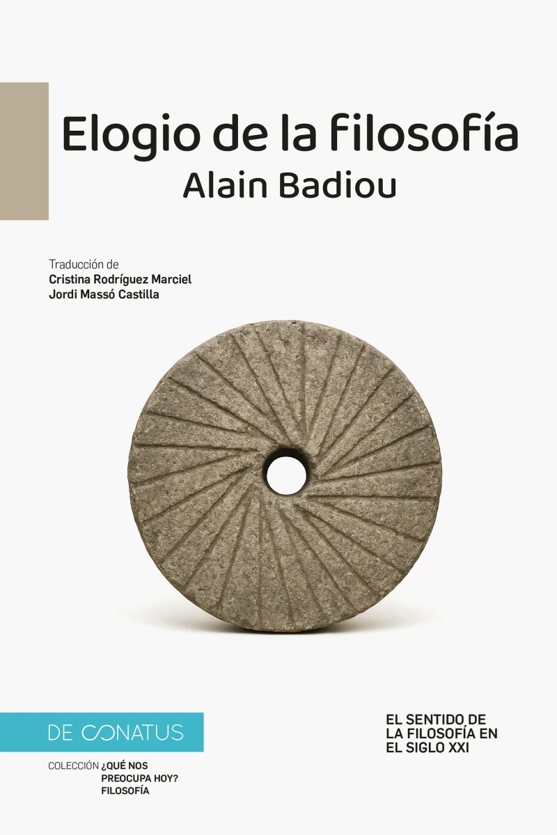 Portada: Elogio de la Filosofía