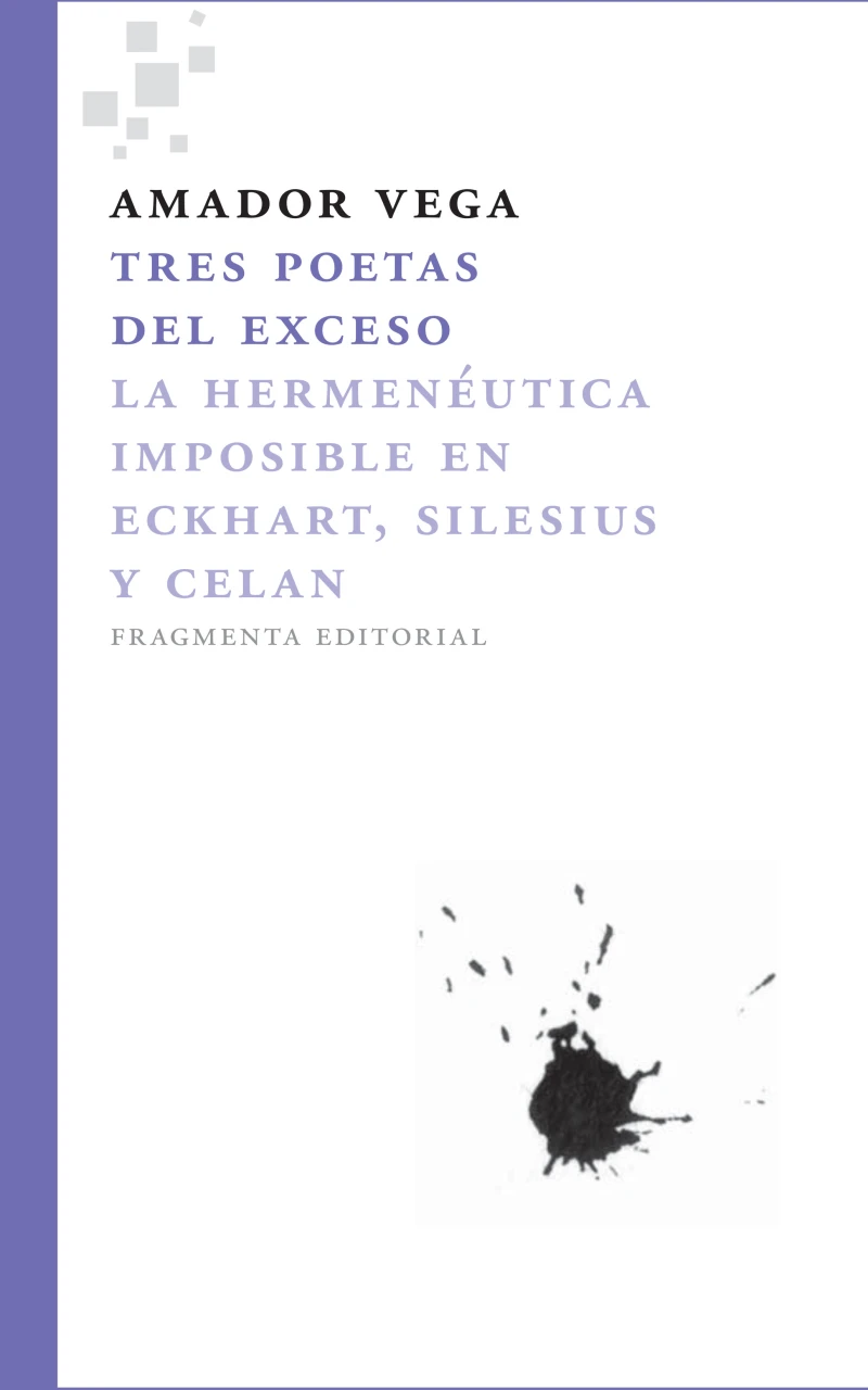 Portada: Tres poetas del exceso