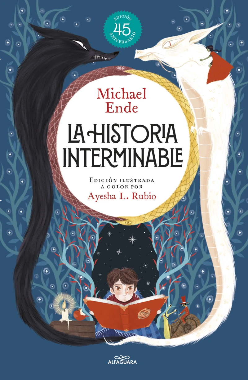 Portada: La historia interminable (edición ilustrada) (Colección Alfaguara Clásicos)
